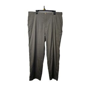 EXOFFICIO Men's 40 x 31 Nylon Pants Pockets Hiking Fishing Camping Green EUC